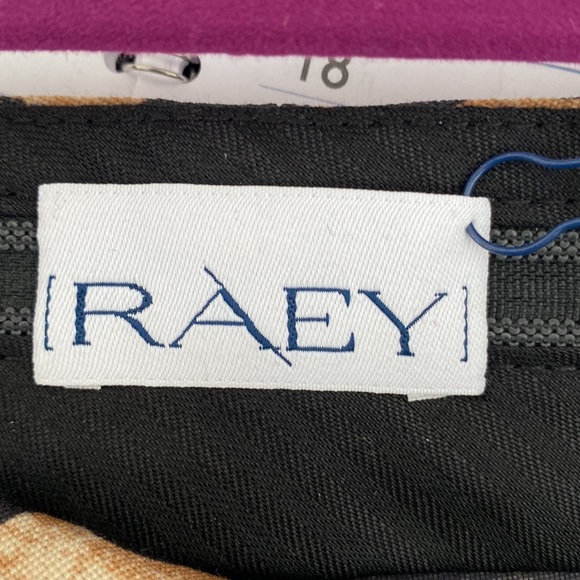 NWT Raey animal print button front skirt size 14 - Picture 7 of 9